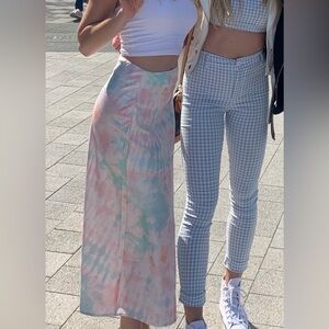 Princess Polly pastel Tie-Dye midi Skirt